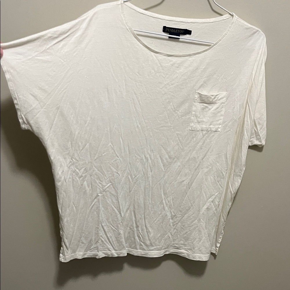 Pendleton White Women's Top